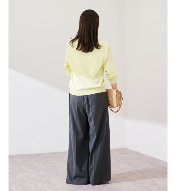 FRAMeWORK「CO/PL 18G Vプルオーバー」|ニット・セーター|