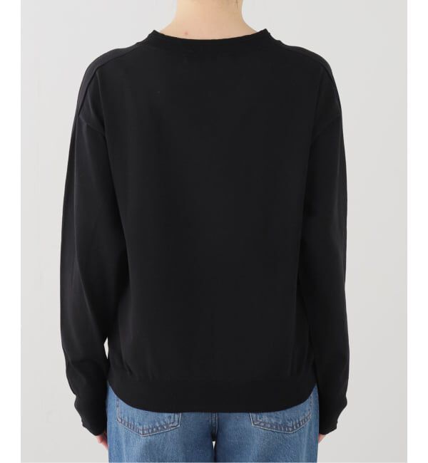 FRAMeWORK「CO/PL 18G Vプルオーバー」|ニット・セーター|