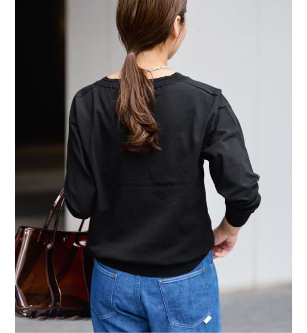 FRAMeWORK「CO/PL 18G Vプルオーバー」|ニット・セーター|