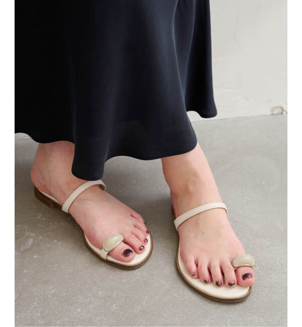  「《予約》ストーンサムリングサンダル」|サンダル|