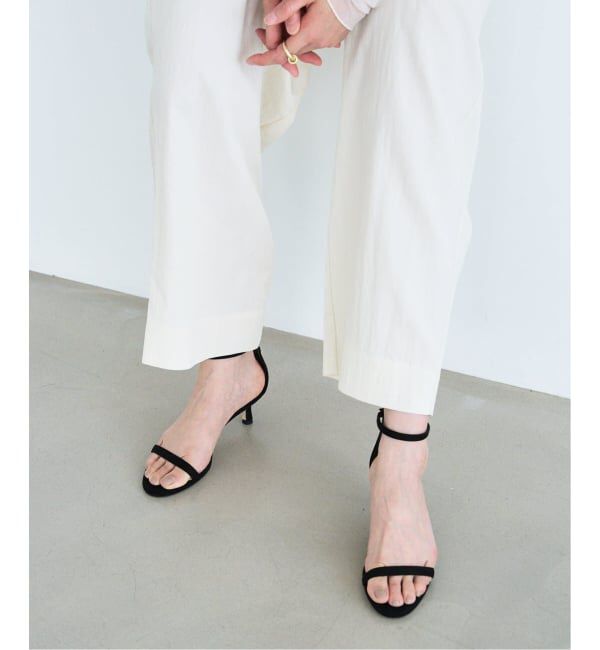  「《WEB限定 / 追加予約》5cmホソストラップサンダル」|サンダル|