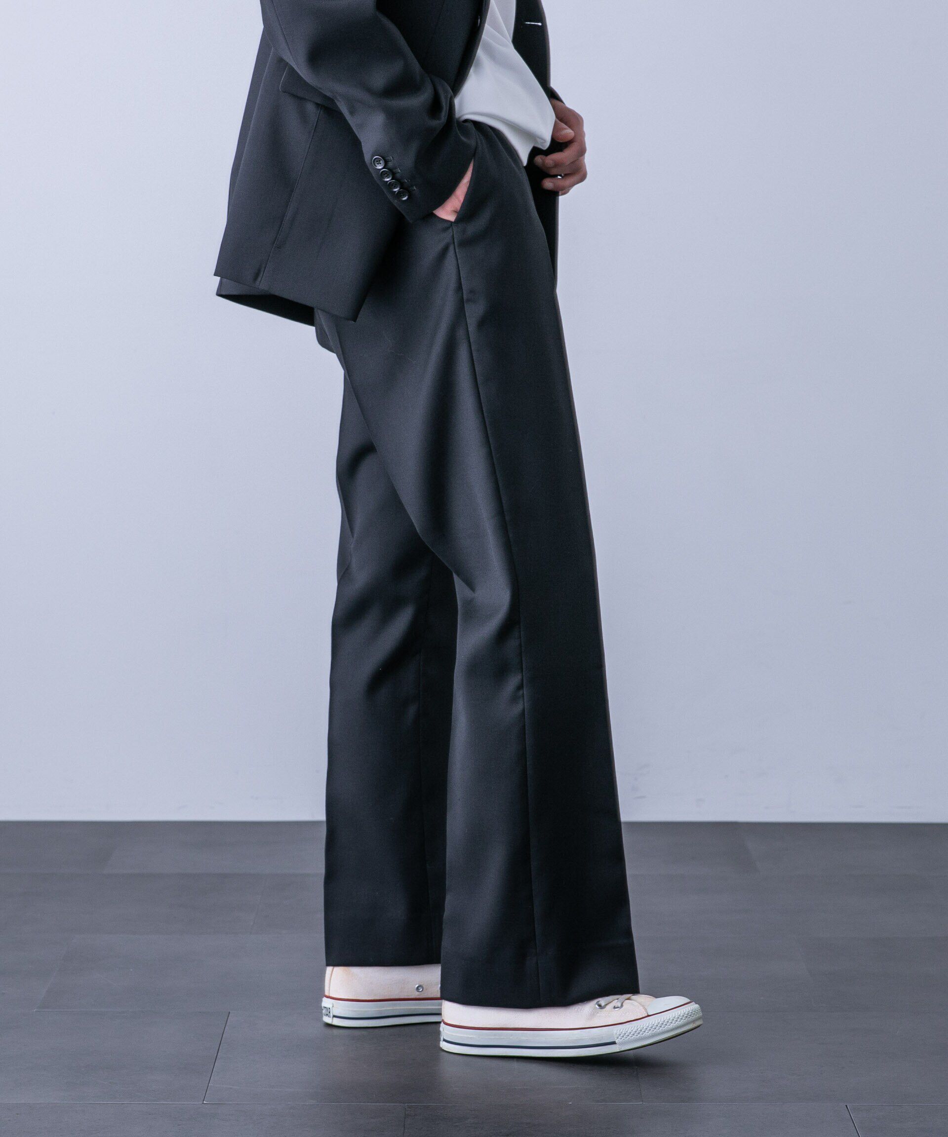 nano･universe「「HOTEL PALACE（オテルパラス）」ブーツカットスラックス」|スラックス|