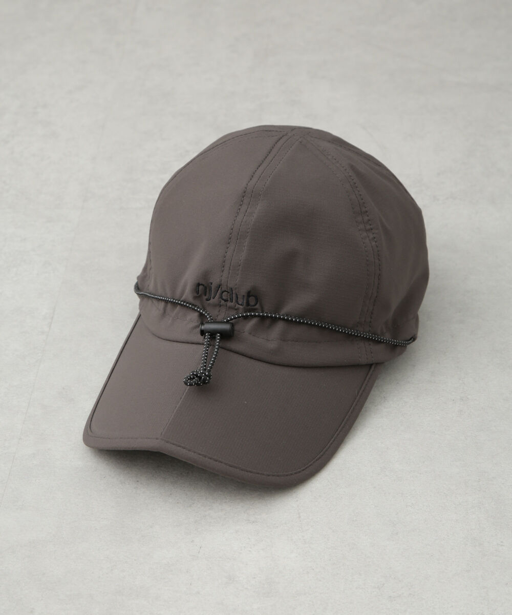 nano･universe「｢NJ/CLUB｣ エアーパッカブル キャップ」|キャップ・キャスケット|グレー