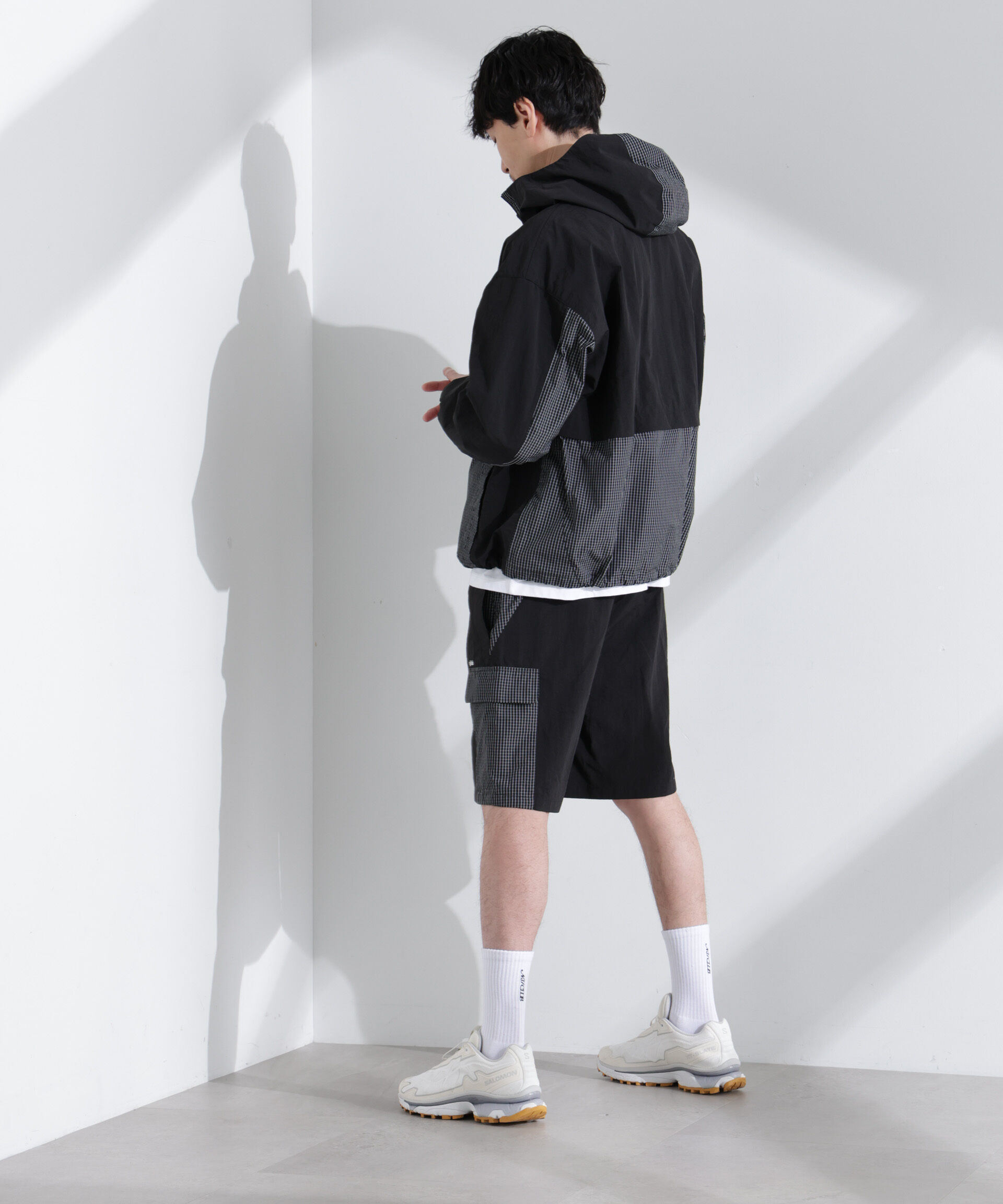 nano･universe「「NJ/CLUB」 リップストップショーツ」|チノ|