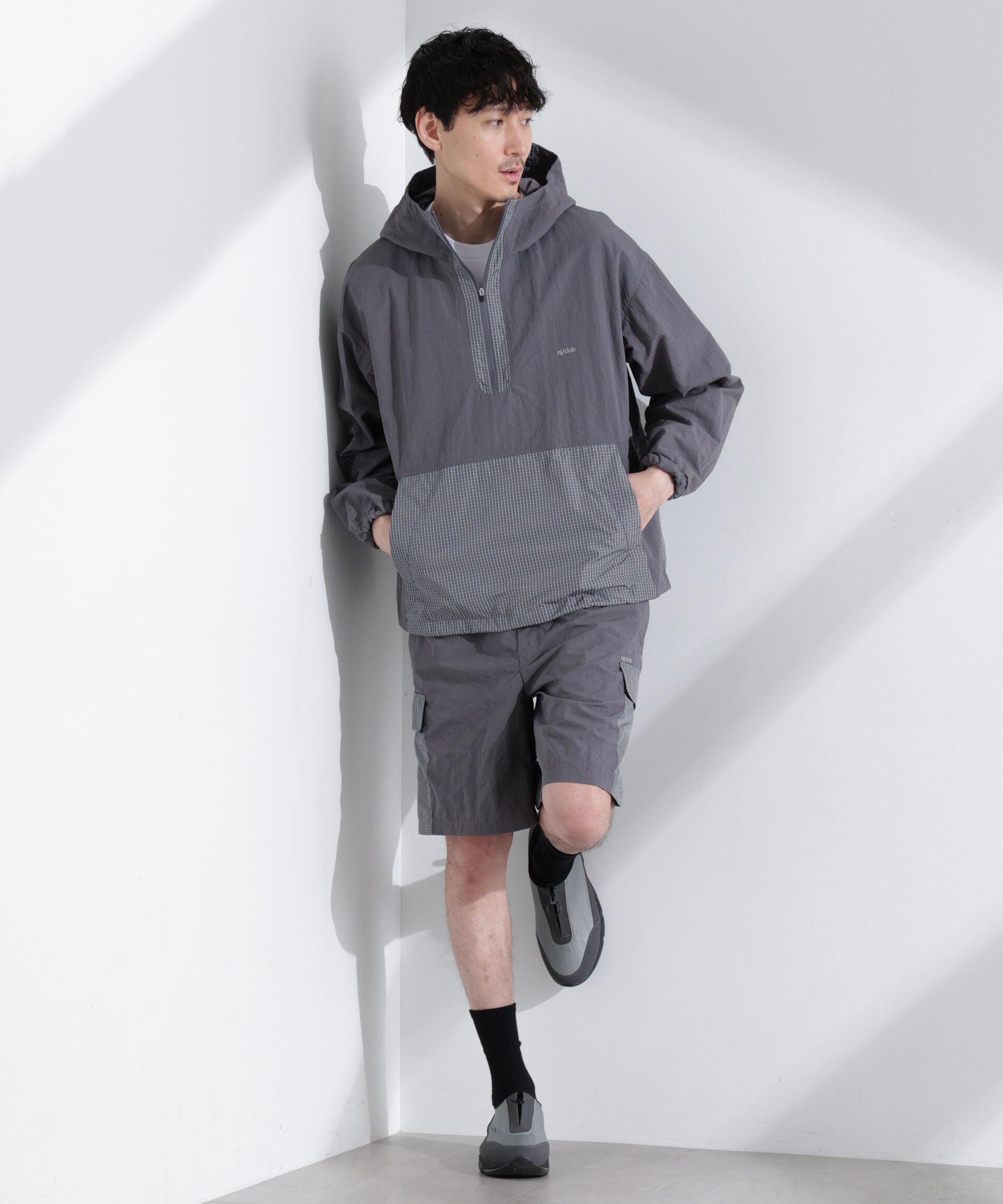 nano･universe「「NJ/CLUB」 リップストップショーツ」|チノ|