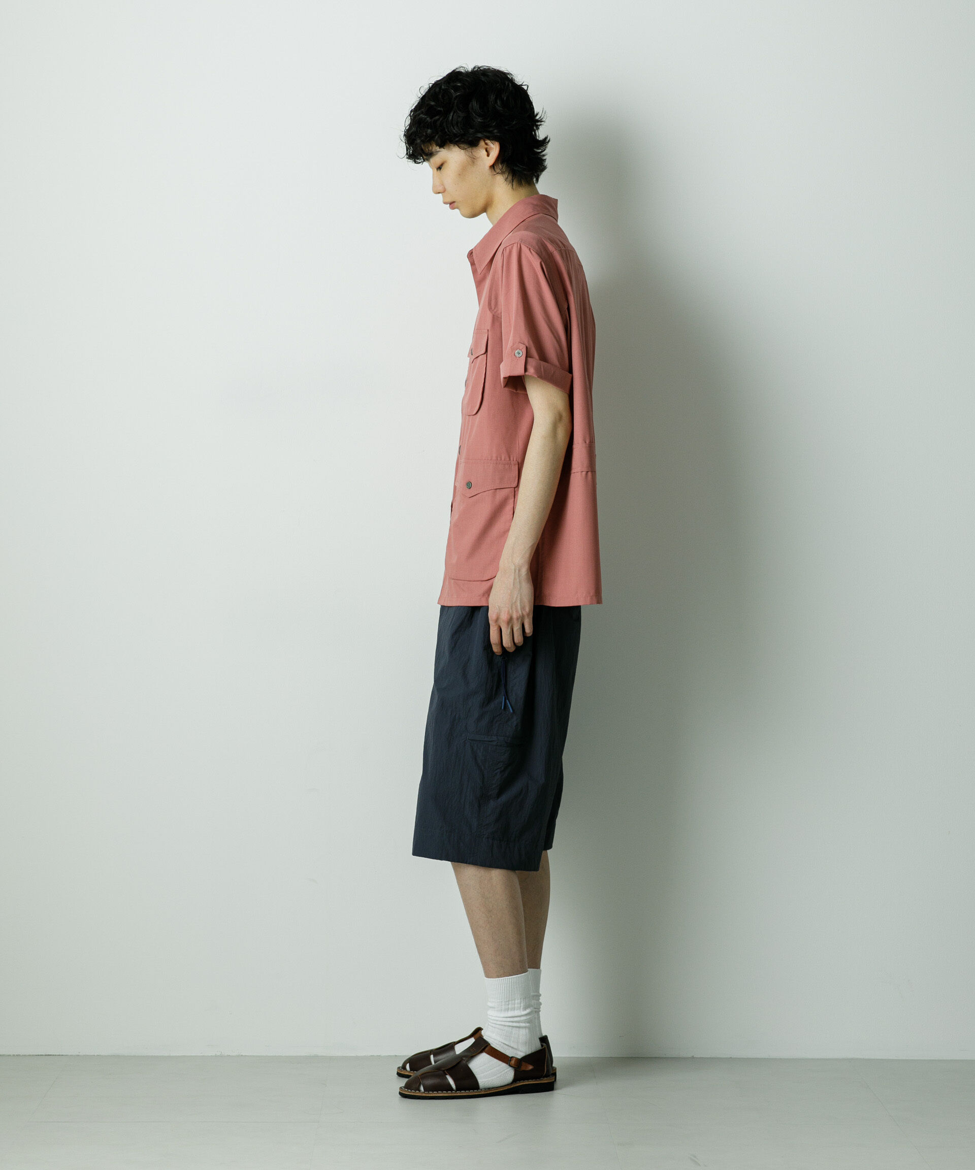 nano･universe「｢HOTEL PALACE｣TRポプリンサファリシャツ」|シャツ・ブラウス|