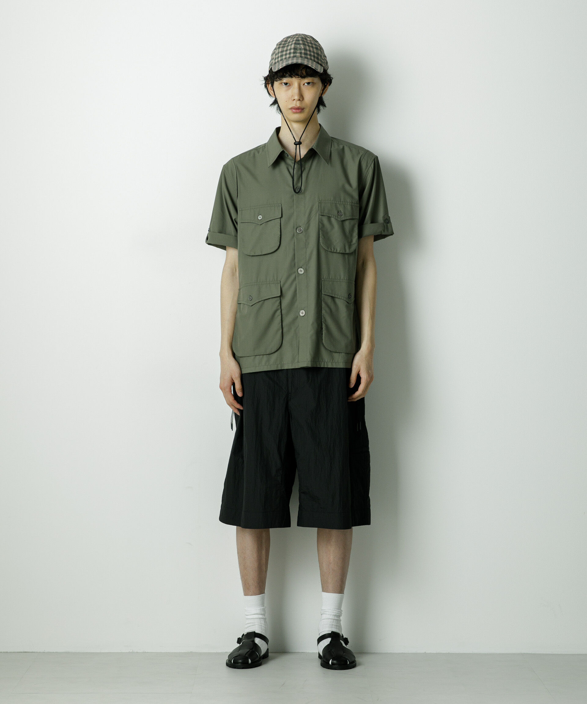 nano･universe「｢HOTEL PALACE｣TRポプリンサファリシャツ」|シャツ・ブラウス|