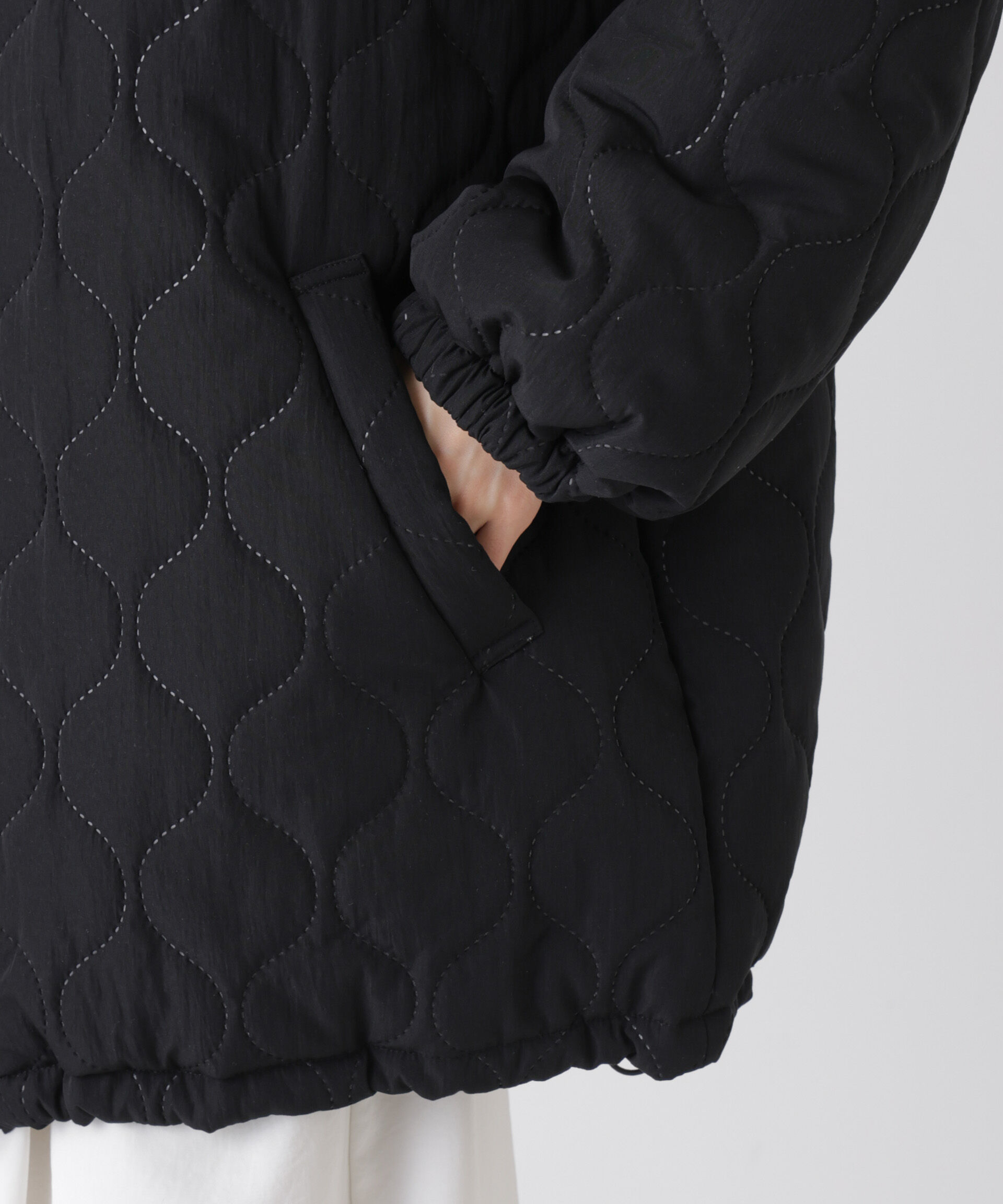 nano･universe「ひょうたんキルトラグランミドルコート」|その他|