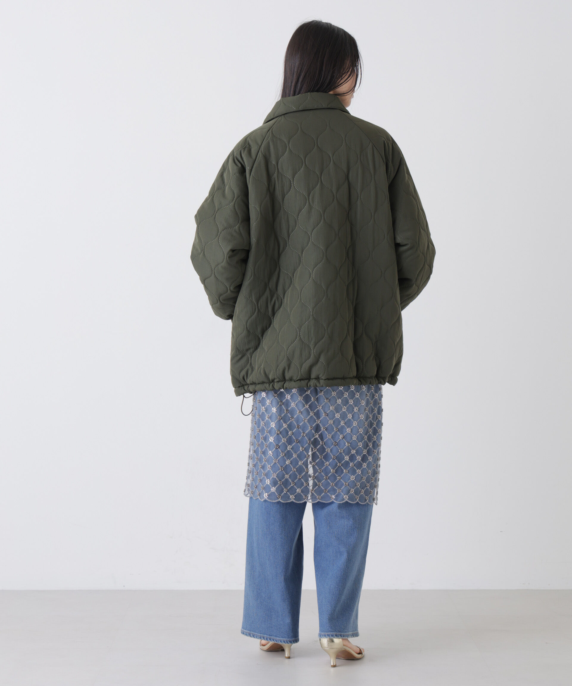 nano･universe「ひょうたんキルトラグランミドルコート」|その他|