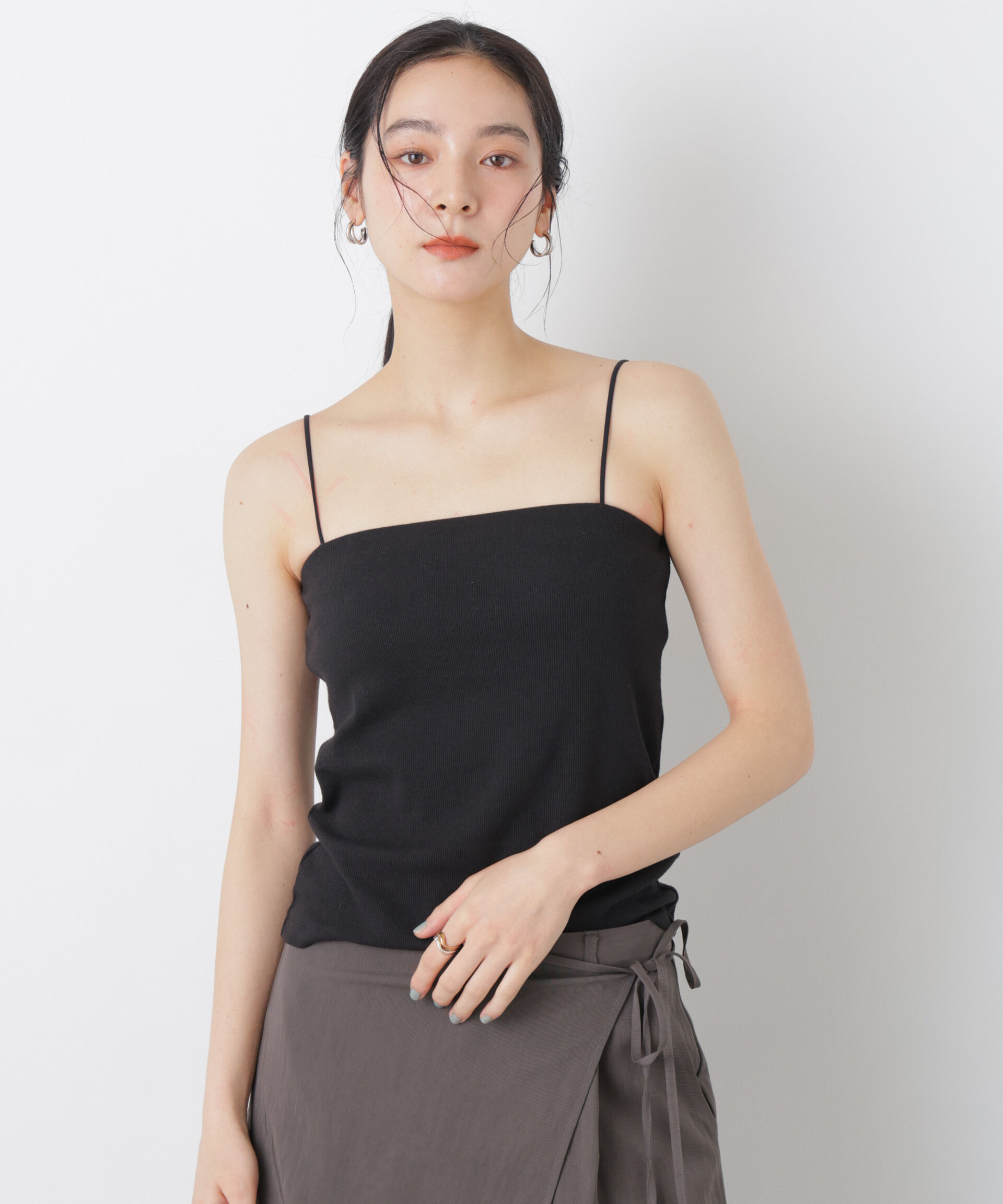 nano･universe「カップ付き2wayキャミベアトップ」|Tシャツ・カットソー|