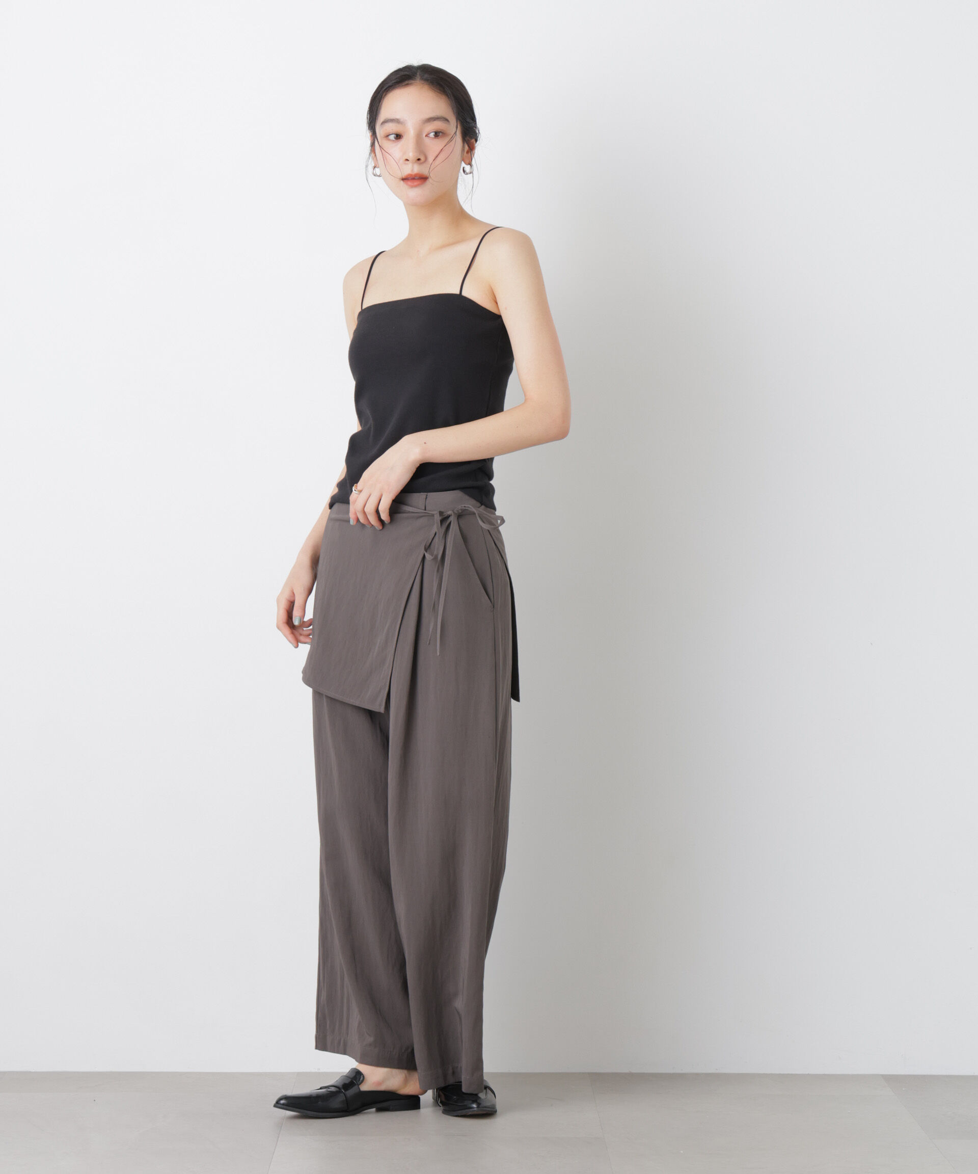 nano･universe「カップ付き2wayキャミベアトップ」|Tシャツ・カットソー|