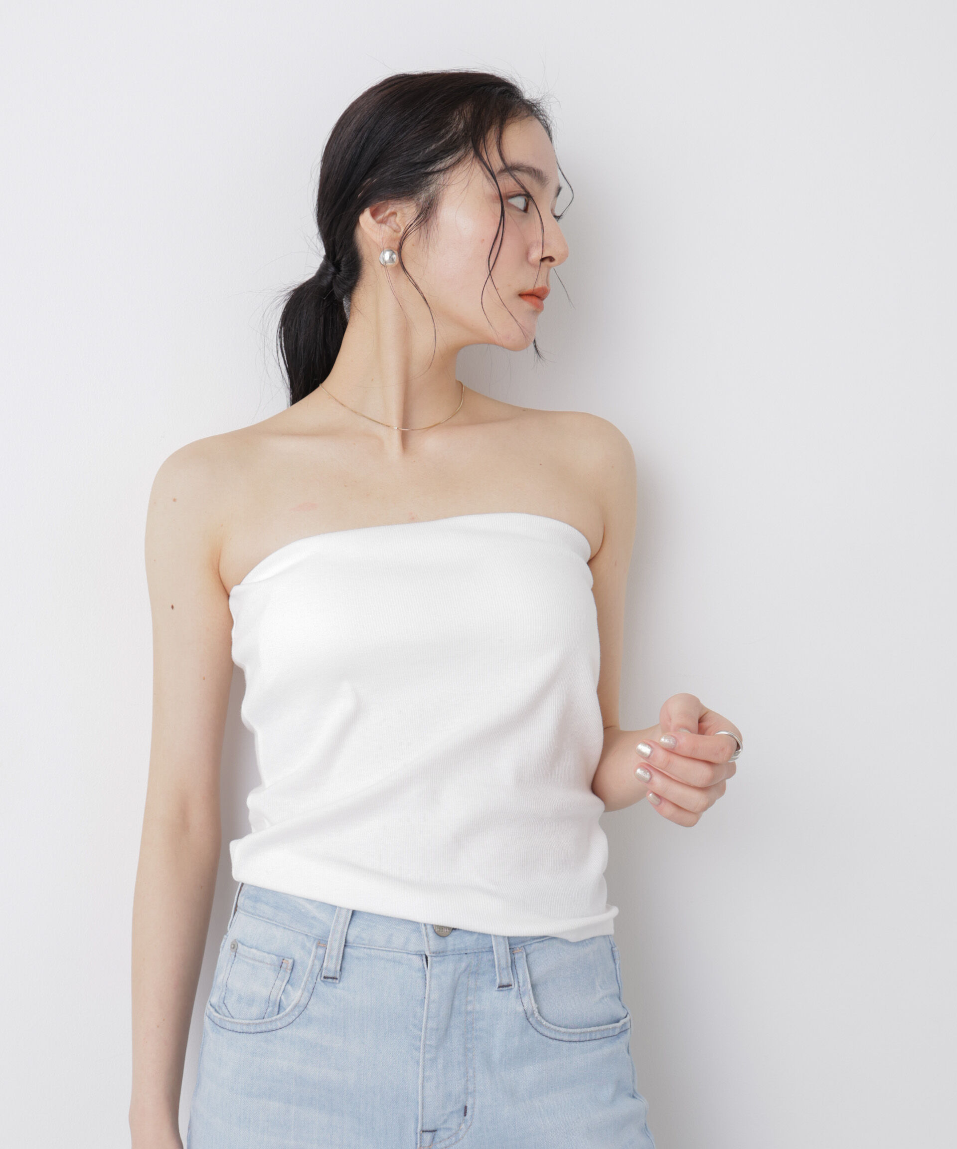 nano･universe「カップ付き2wayキャミベアトップ」|Tシャツ・カットソー|