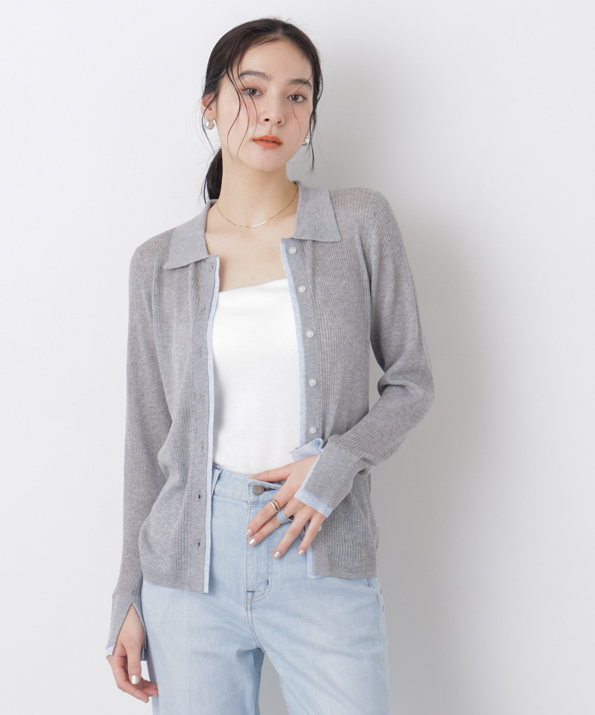 nano･universe「カップ付き2wayキャミベアトップ」|Tシャツ・カットソー|