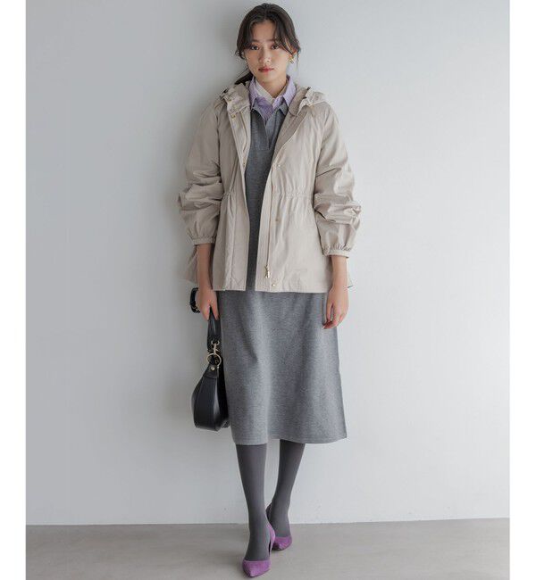 組曲「【加藤ローサさん着用】スキッパーニット ワンピース」|ワンピース|