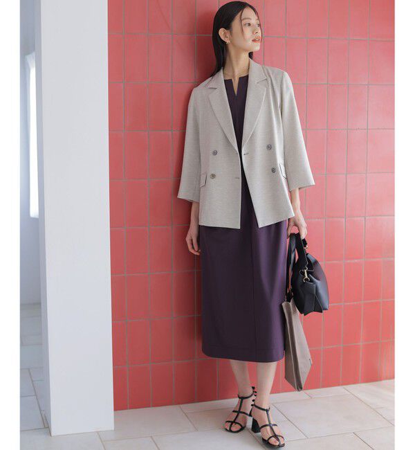 組曲「ライトリネンライク ジャケット」|テーラードジャケット|