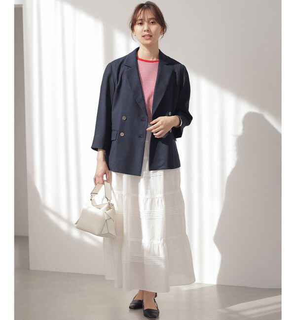 組曲「ライトリネンライク ジャケット」|テーラードジャケット|