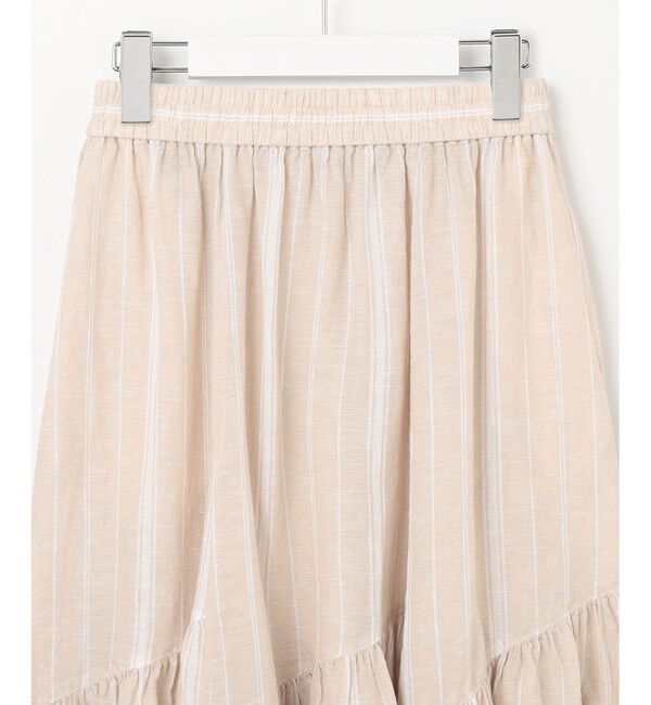 23区「【洗える】LIBECO ティアード スカート」|スカート|