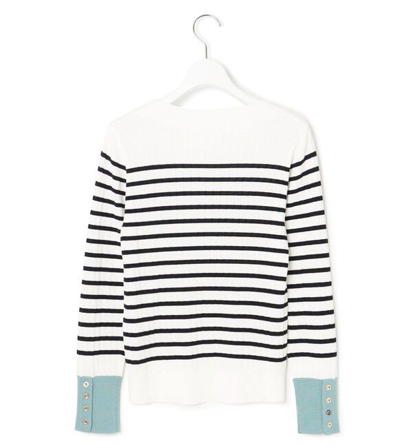 23区「【洗える】シルキーレーヨンワイドリブ ニット」|ニット・セーター|