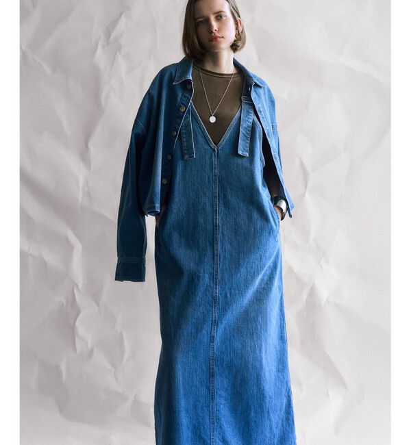 23区「【見上愛さん着用/RED CARD TOKYO&times;23区】クロップド デニム ジャケット」|デニムジャケット|