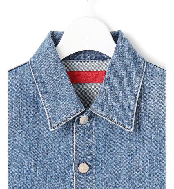23区「【見上愛さん着用/RED CARD TOKYO&times;23区】クロップド デニム ジャケット」|デニムジャケット|