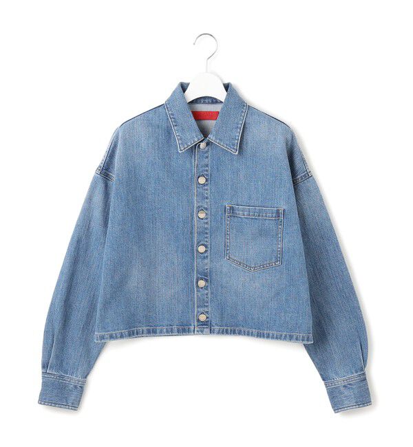 23区「【見上愛さん着用/RED CARD TOKYO&times;23区】クロップド デニム ジャケット」|デニムジャケット|