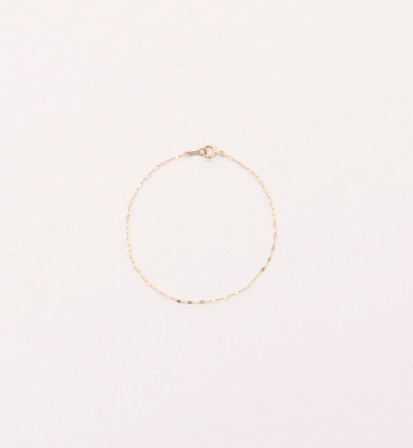 grace grace「【grace grace/グラスグラス】10Kペタルチェーンブレスレット」|ブレスレット・バングル|