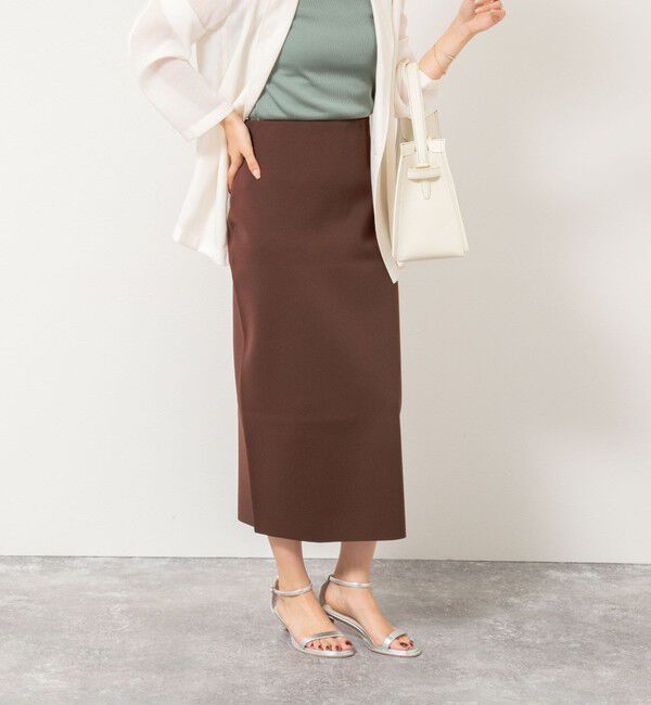 NOLLEY'S「《セットアップ対応》ミラノリブタイトスカート」|タイト|