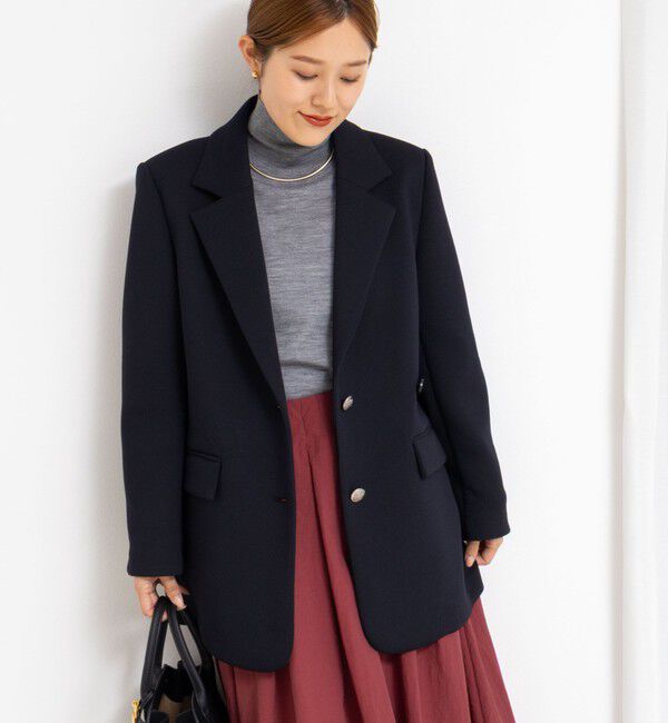 NOLLEY'S「《セットアップ対応》ウォッシャブルエアボールテーラージャケット」|テーラードジャケット|