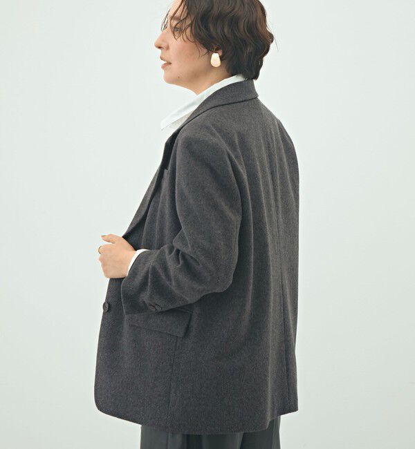 NOLLEY'S sophi「ショートビーバーテーラードジャケット」|テーラードジャケット|