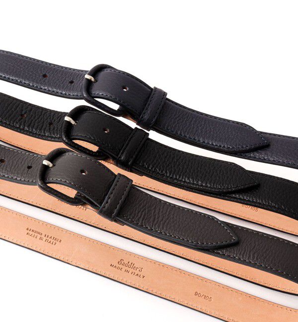 NOLLEY'S goodman「【Saddler's/サドラーズ】別注シュリンクレザー無地スペシャル30」|ベルト|