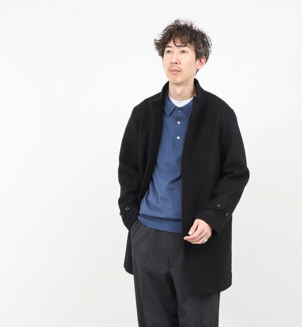 NOLLEY'S goodman「《ビジカジ対応》尾州ビーバースタンドカラーコート 25AW」|その他|