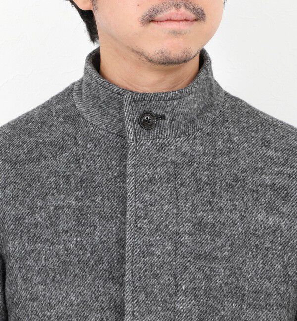 NOLLEY'S goodman「《ビジカジ対応》尾州ビーバースタンドカラーコート 25AW」|その他|