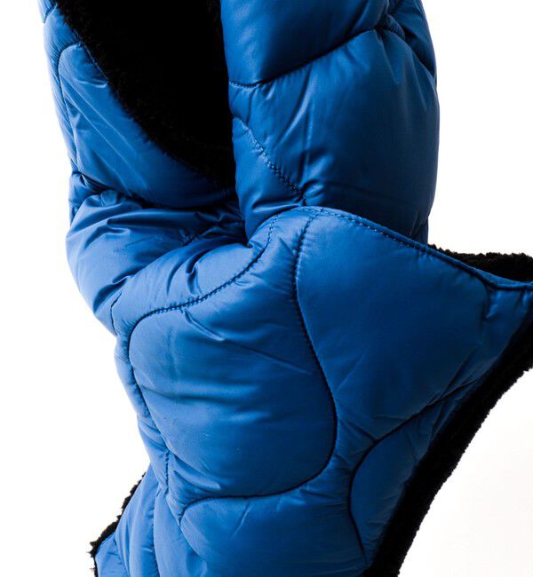 NOLLEY'S goodman「【TAION / タイオン】MILITARY R/S DOWN SCARF SOFT SHELL 17」|マフラー|