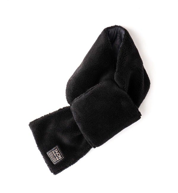 NOLLEY'S goodman「【TAION / タイオン】MILITARY R/S DOWN SCARF SOFT SHELL 17」|マフラー|