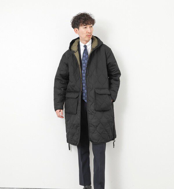 NOLLEY'S goodman「【TAION/タイオン】MILITALY HOOD LONG DOWN JKT 25AW」|ダウン|