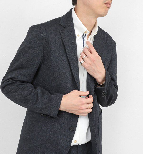 NOLLEY'S goodman「《ビジカジ対応》ALBINI 吸水速乾テープBD 26SS」|シャツ・ブラウス|ホワイト