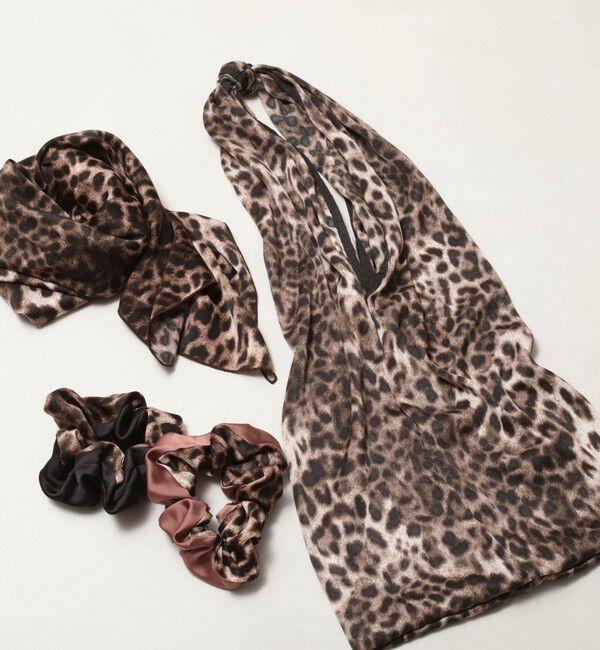 grace grace「【grace grace/グラスグラス】レオパードストール」|ストール|