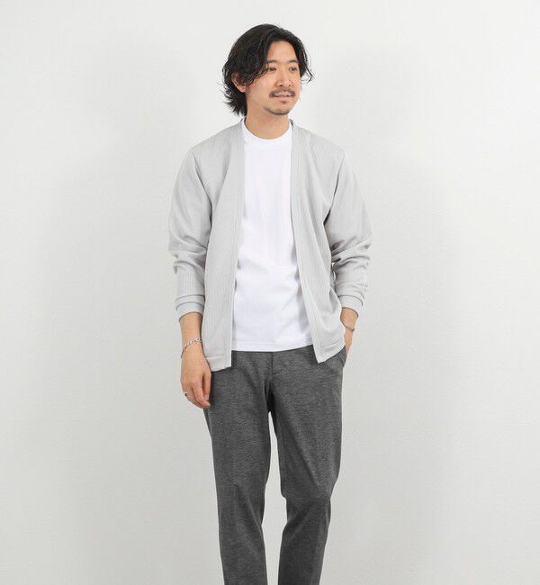 NOLLEY'S goodman「《ビジカジ対応》超長綿ハイゲージポンチ ジャケットTシャツ 26SS」|Tシャツ・カットソー|