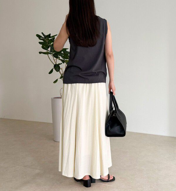 fredy emue「《セットアップ対応》タンブラー鹿の子フレアースカート」|スカート|