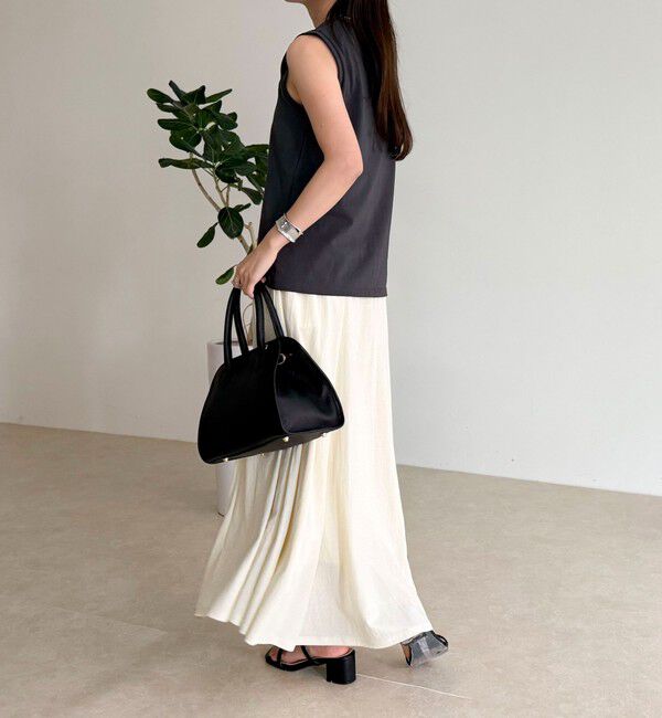 fredy emue「《セットアップ対応》タンブラー鹿の子フレアースカート」|スカート|