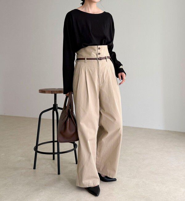 fredy emue「ルーズボートロンＴシャツ」|Tシャツ・カットソー|