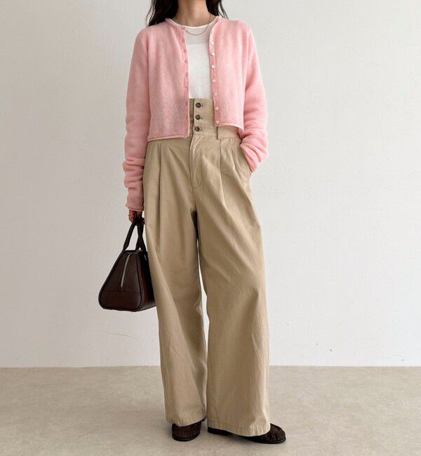 fredy emue「モヘヤ混ビスチェカーディガン」|カーディガン|