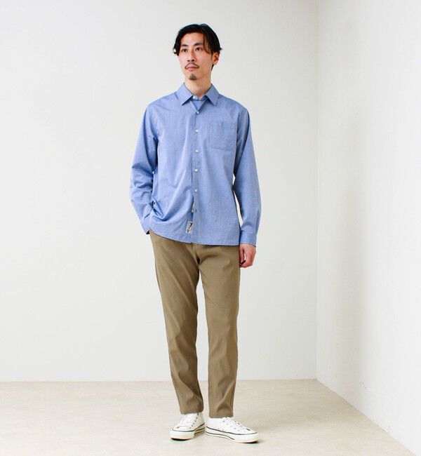 GLOSTER「【快適ストレッチ】Relaxイージーパンツ」|チノ|