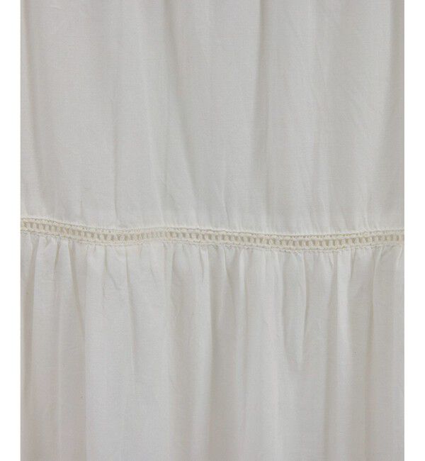 SALON adam et rope'「【WEB限定】ティアードキャミワンピース［洗える］」|ワンピース|