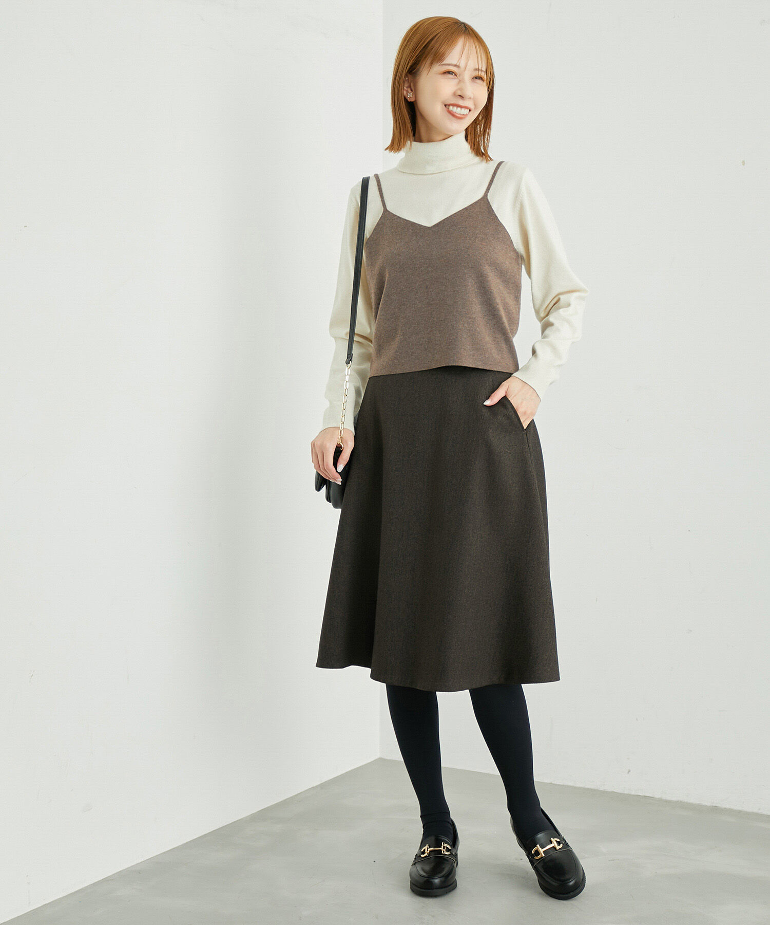 Rope&rsquo;Picnic「総針ニットビスチェ」|ベスト・ジレ|