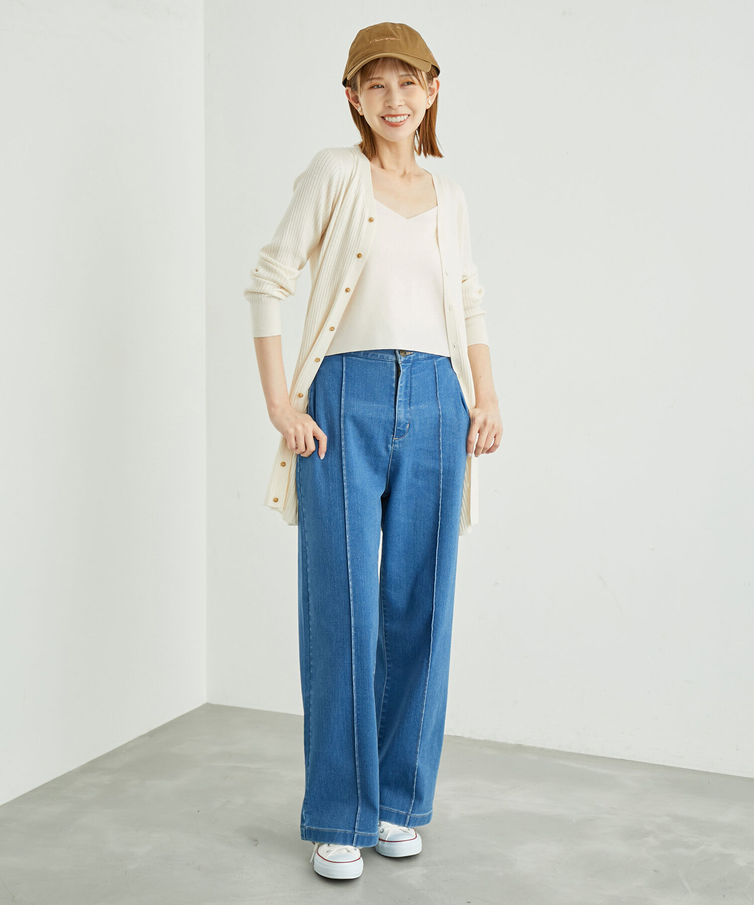 Rope&rsquo;Picnic「総針ニットビスチェ」|ベスト・ジレ|