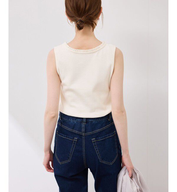 Rope&rsquo;Picnic「襟フリルタンクトップ」|タンクトップ|