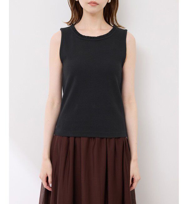 Rope&rsquo;Picnic「襟フリルタンクトップ」|タンクトップ|