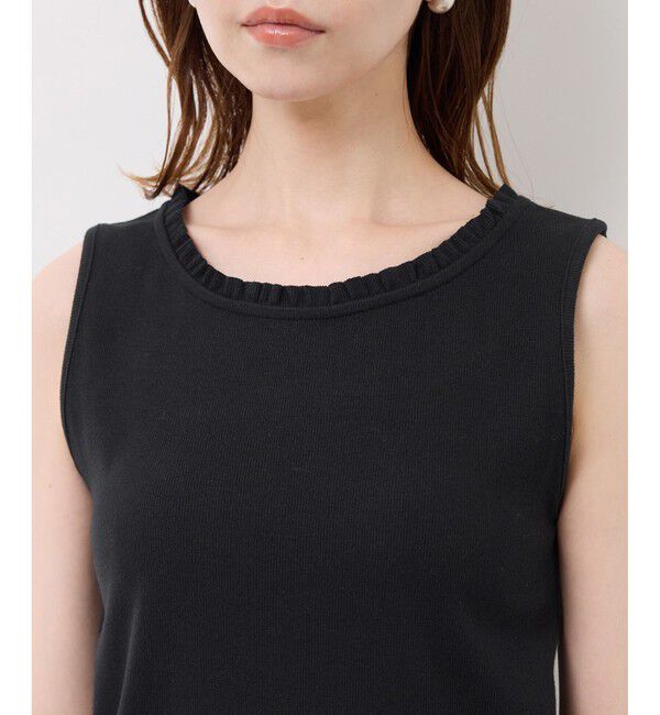 Rope&rsquo;Picnic「襟フリルタンクトップ」|タンクトップ|