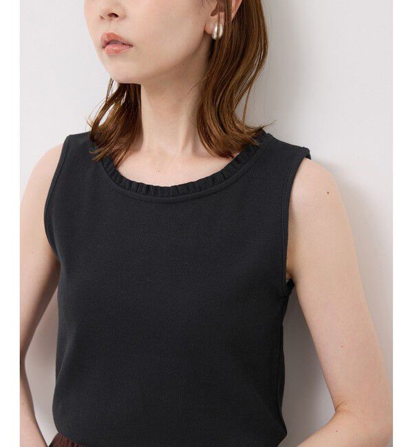 Rope&rsquo;Picnic「襟フリルタンクトップ」|タンクトップ|